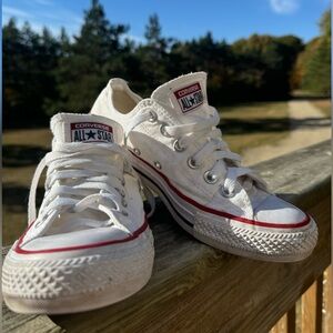 White Converse All Stars